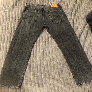 Levi 551 Black Washed Pants